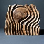 Sculpture en bois - Artiste française - L'arbre